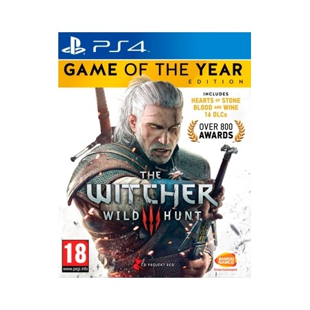 WITCHER III WILD HUNT GAME OF THE YEAR EDITION PS4