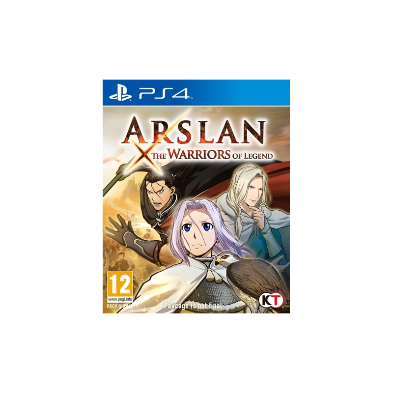 ARSLAN THE WARRIORS OF LEGEND PS4