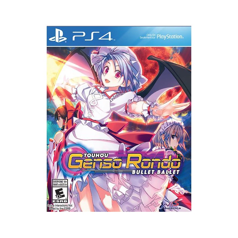 TOUHOU GENSO RONDO BULLET BALLET PS4