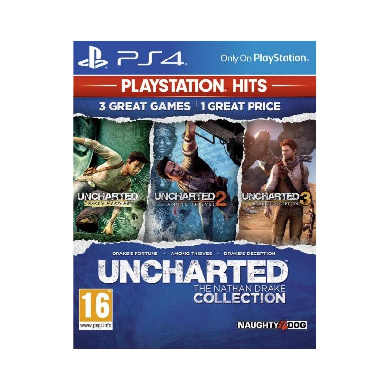 UNCHARTED - THE NATHAN DRAKE COLLECTION PS4