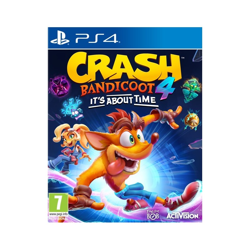 CRASH BANDICOOT 4 IT'S ABOUT TIME PS4