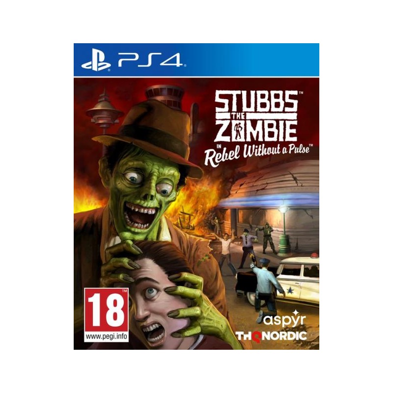 STUBBS THE ZOMBIE IN REBEL WITHOUT A PULSE PS4