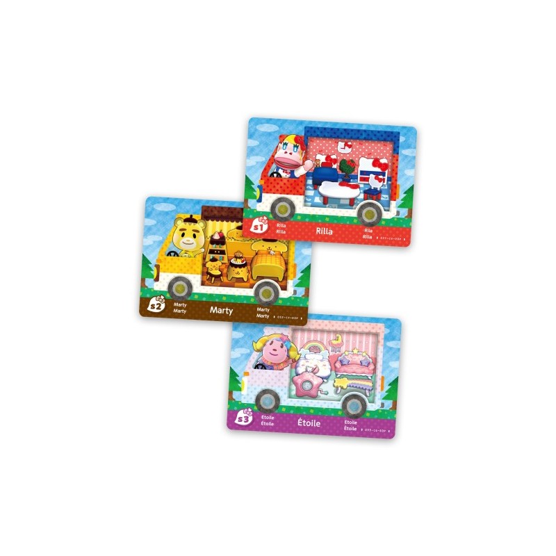 ANIMAL CROSSING AMIIBO CARDS NEW LEAF SANRIO