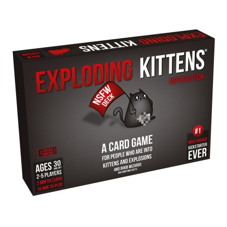 EXPLODING KITTENS NSFW 18+ EDITIE