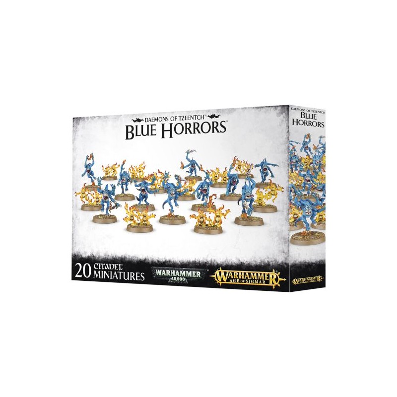 GW WARH. DAEMONS OF TZEENTCH BLUE HORRORS