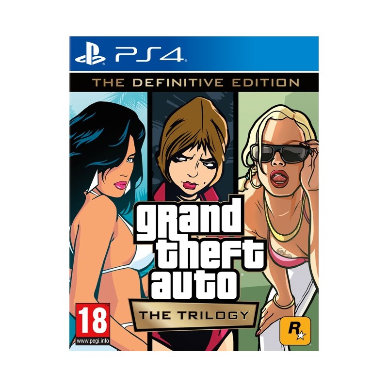 GTA TRILOGY THE DEFINITIVE EDITION PS4