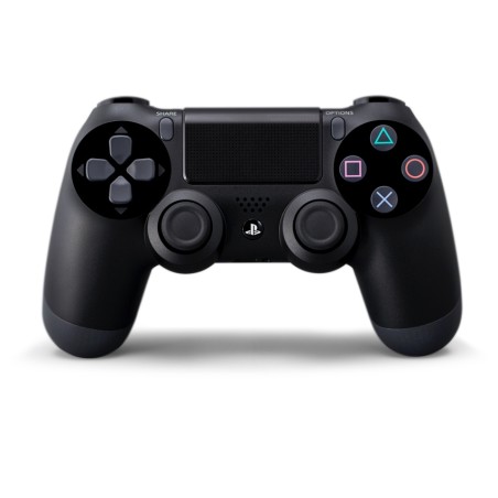 WIRELESS DUALSHOCK CONTROLLER BLACK PS4