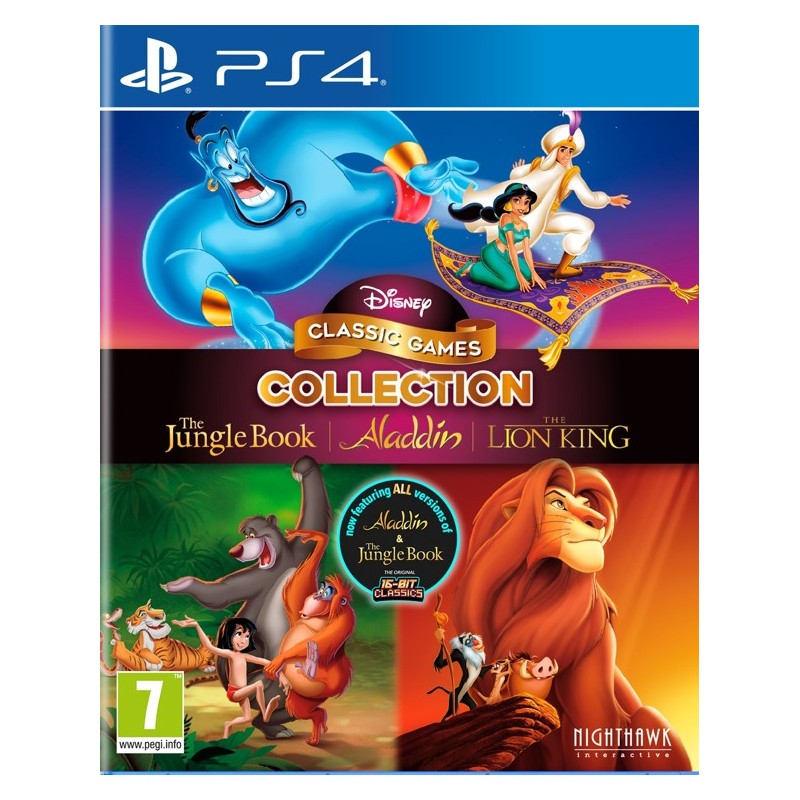 JUNGLE BOOK, ALADDIN & LION KING PS4