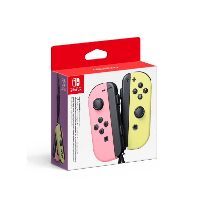 SWITCH JOY-CON PAIR PASTEL PINK & YELLOW