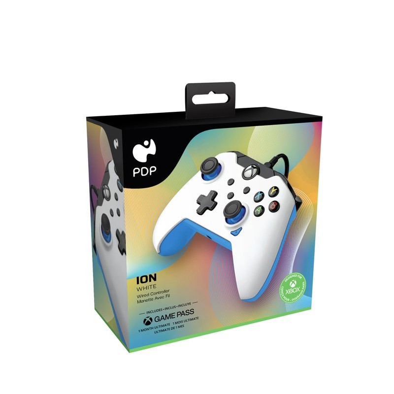 WIRED CONTROLLER ION WHITE XBOX