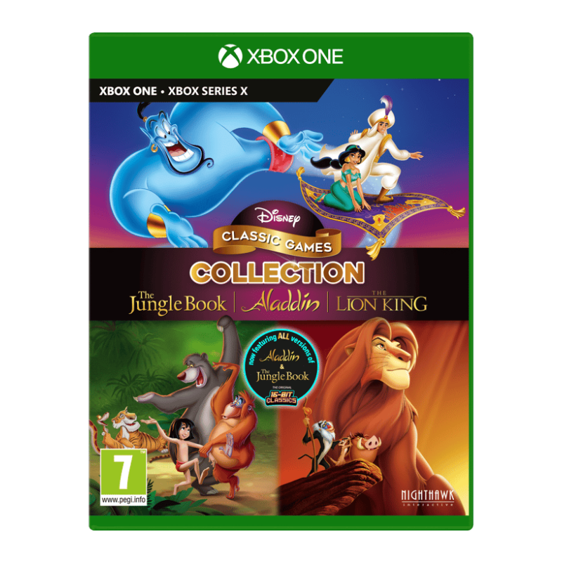 JUNGLE BOOK, ALADDIN & LION KING XBOX