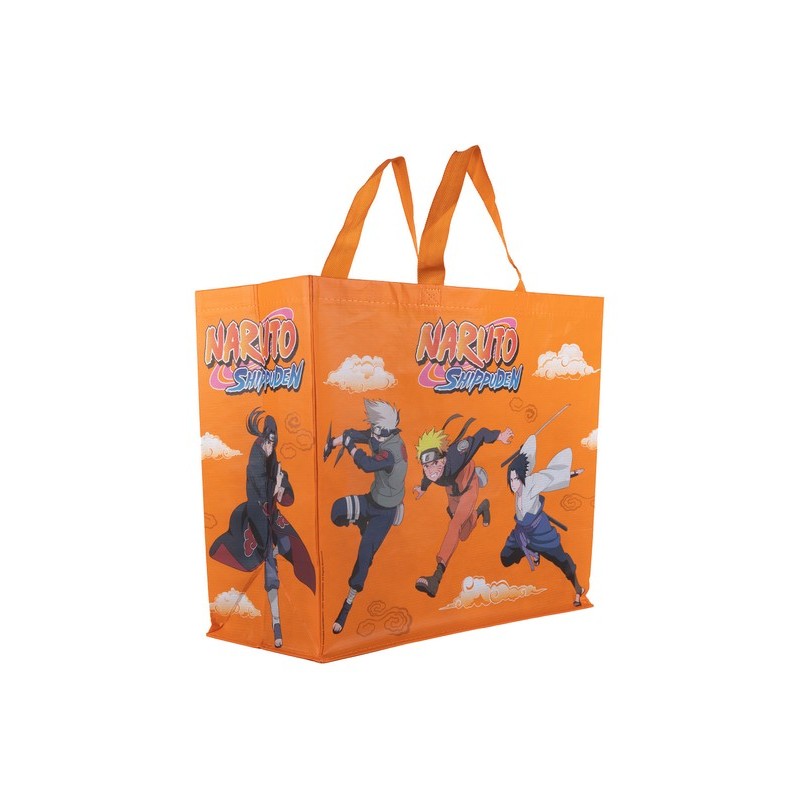 NARUTO SHIPPUDEN SHOPPING BAG ORANGE