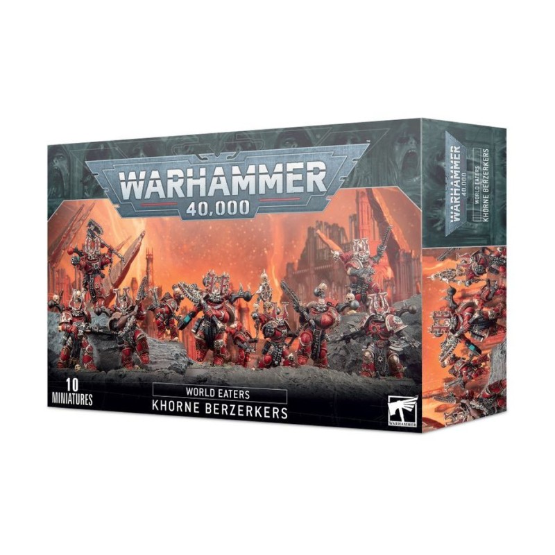 GW 40K WORLD EATERS KHORNE BERZERKERS