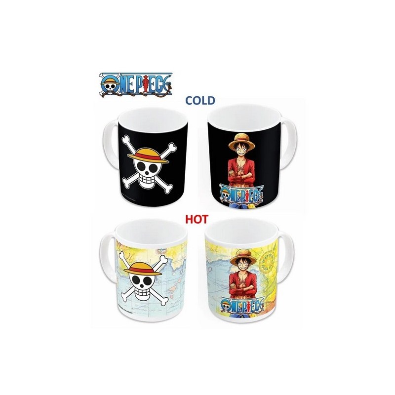 HEAT CHANGE MUG ONE PIECE LUFFY