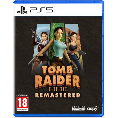 TOMB RAIDER I - II - III REMASTERED PS5