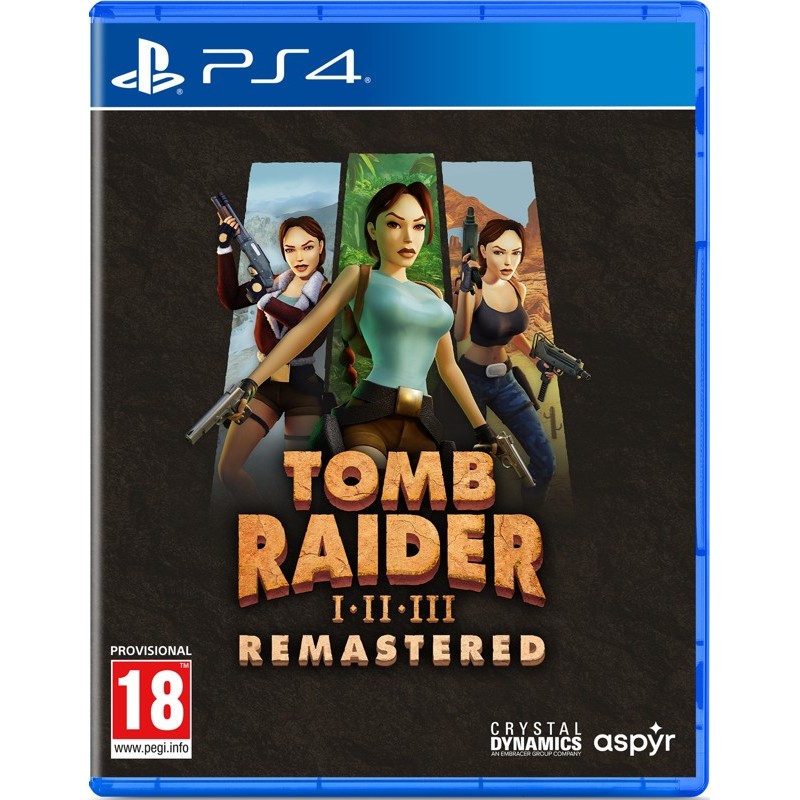 TOMB RAIDER I - II - III REMASTERED PS4