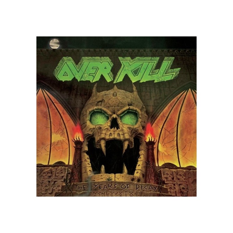 OVERKILL - THE YEARS OF DECAY (RED MARBLE)