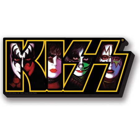 KISS LOGO MAGNET