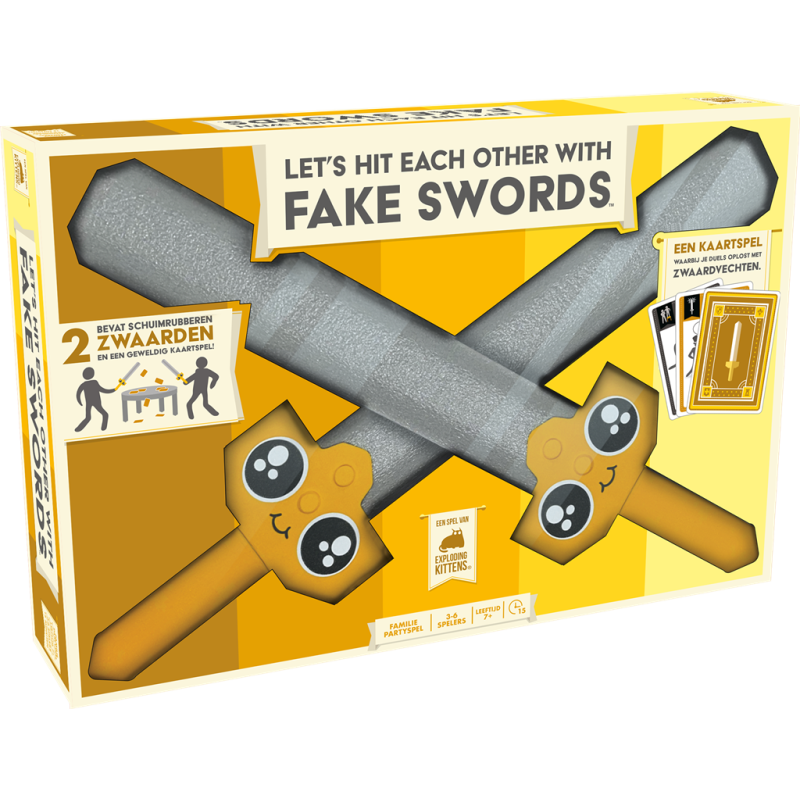 LET'S HIT EACH OTHER WITH FAKE SWORDS