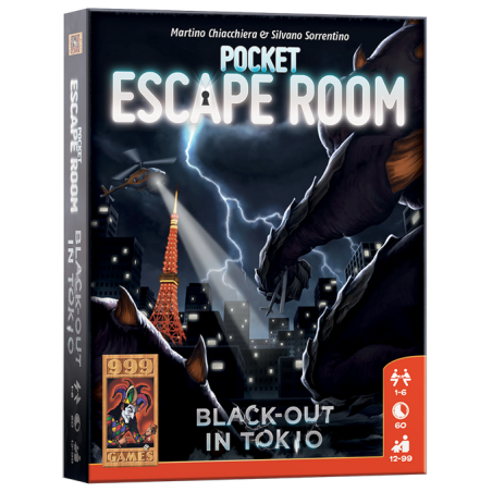 POCKET ESCAPE ROOM - BLACK-OUT IN TOKIO