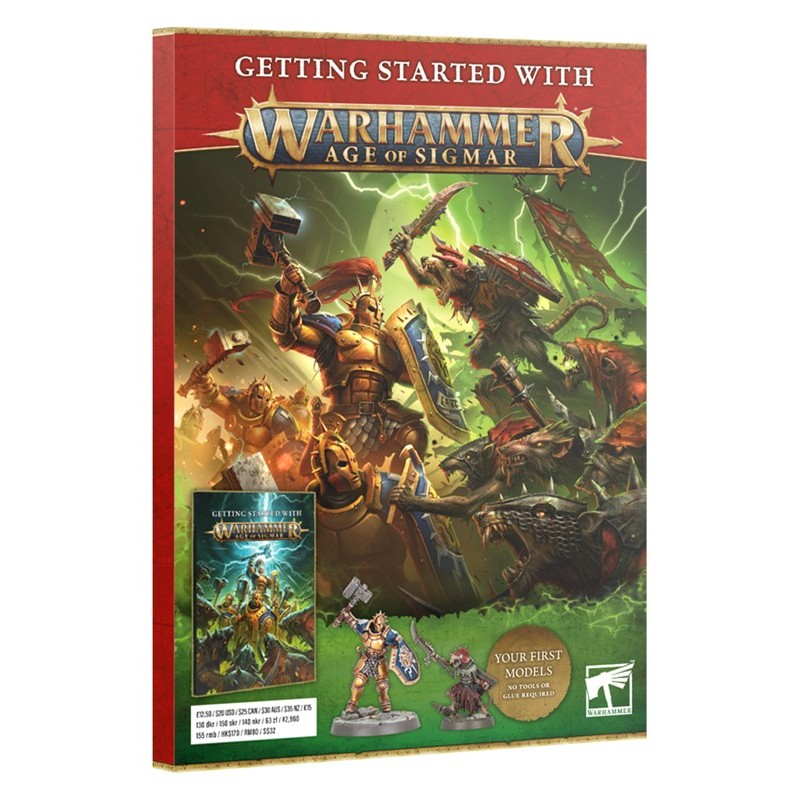 GW WARH. GETTING STARTED WITH AGE OF SIGMAR