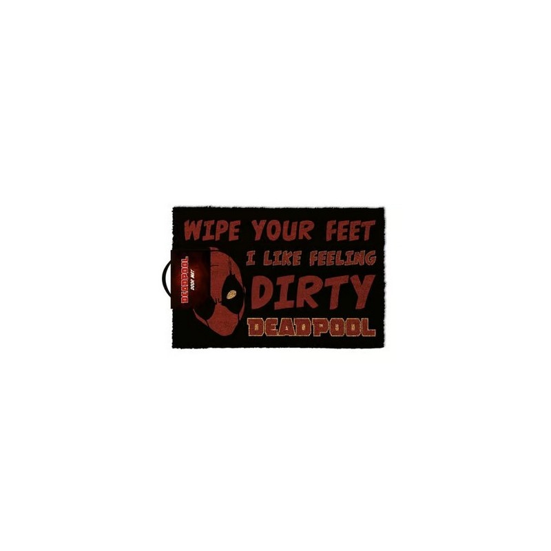 DOORMAT DEADPOOL WIPE YOUR FEET