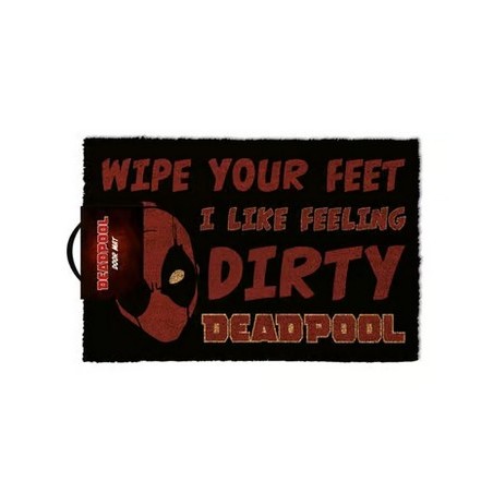 DOORMAT DEADPOOL WIPE YOUR FEET