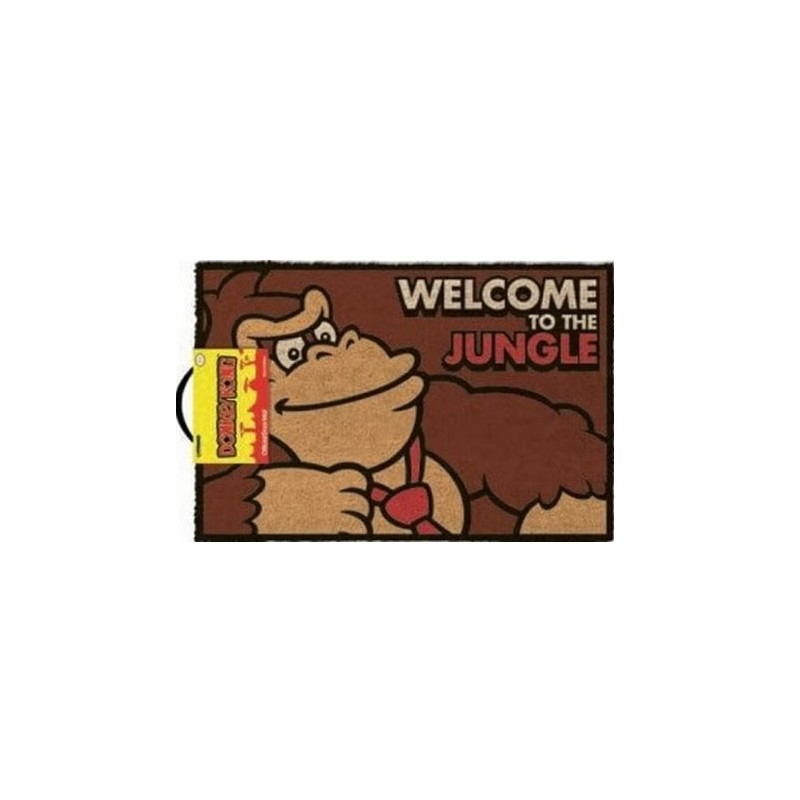 DOORMAT DONKEY KONG WELCOME TO THE JUNGLE