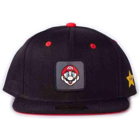 CAP NINTENDO SUPER MARIO BADGE SNAPBACK