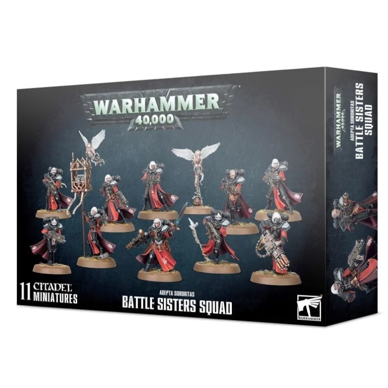 GW 40K ADEPTA SORORITAS BATTLE SISTERS SQUAD