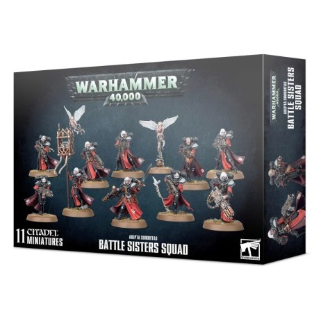 GW 40K ADEPTA SORORITAS BATTLE SISTERS SQUAD