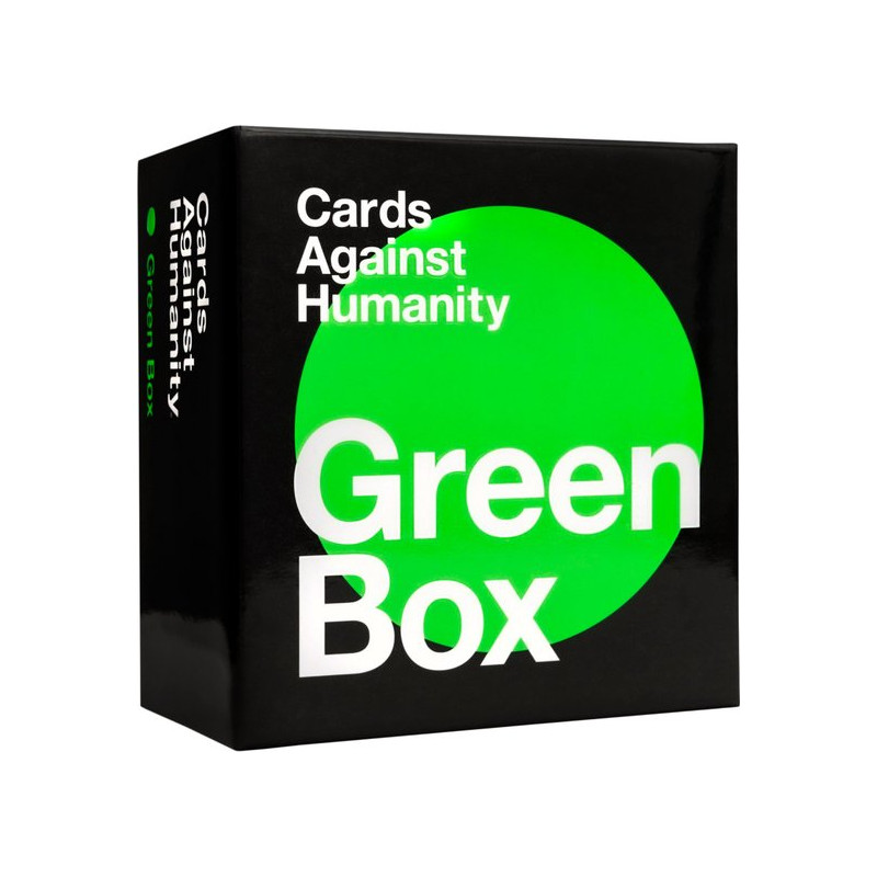 CARDS AGAINST HUMANITY GREEN BOX